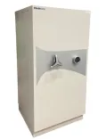 Begagnat grått säkerhetsskåp från Chubbsafes med digitalt kodlås. Mått: Höjd 147 cm, Bredd 74.5 cm, Djup 72 cm. 