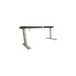 Begagnat elstativ från Duba B8 i silver. Mått: Höjd 62-126 cm x Bredd 130 cm x Djup 64 cm.  