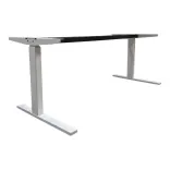 Begagnat elstativ från Linak. Vitt stativ med svart balk. Mått: Höjd 59-129 cm x Bredd 148-193 cm x Djup 65 cm. 