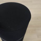Begagnad balanspall Stand-up från Wilkhahn i svart. Mått: Höjd 65 cm och bredd 30 cm.  