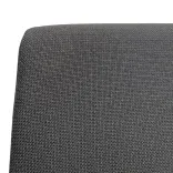 Begagnad Kontorsstol från HÅG, modell H04. Klädd i grått tyg med svarta armstöd. Mått: Höjd 100 cm x Bredd 70 cm x Djup 70 cm. Sitthöjd justerbar från 44 till 57 cm. 