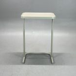 Begagnat laptopbord Björkåsen från Ikea i beige. Mått: bredd 46 cm, djup 35 cm och justerbar höjd mellan 60 till 70 cm. 