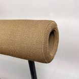Begagnad soffa Font från Offecct i brunt tyg med svarta ben. Mått: Bredd 180 cm, djup 62,5 cm, höjd 75,5 cm, sitthöjd 46 cm. 