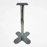 Blå Station Bit L6X Pelarstativ begagnad krom 87cm