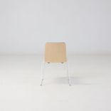Begagnad konferensstol Sola från Martela grå. Höjd 78 cm, sitthöjd 46 cm, bredd 45 cm och djup 54 cm. 