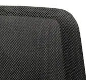 Begagnad kontorsstol från Profim, modell Light Up. Ryggen är i svart mesh, sitsen i svart tyg samt svart underrede. Mått:  Höjd 94-107 cm x Bredd 70 cm x Djup 70 cm. 