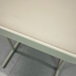 Begagnat laptopbord Björkåsen från Ikea i beige. Mått: bredd 46 cm, djup 35 cm och justerbar höjd mellan 60 till 70 cm. 