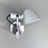 Begagnad vägglampa Tolomeo Faretto från Artemide i Aluminium. Mått: Djup 25 cm, Höjd 23 cm. 