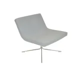 Begagnad fåtölj från Offecct modell Bond. I ljusgrått med kromat stativ. Mått Höjd 67 cm x Bredd 73 cm x Djup 68 cm. 