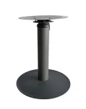 Begagnat grått pelarstativ från Kinnarps med justerbar höjd. Mått: Höjd 67-105 cm x Bredd 60 cm x Djup 60 cm. 