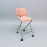 Begagnad-barstol-Lammhults-orange