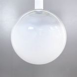 Begagnad taklampa Fog från Zero i vit. Mått: Diameter 35 cm. 