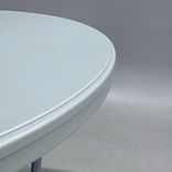 Begagnat fällbart barbord Cocktail 80 New Classic från ELJ. I grå/grön färg. Mått: diameter 80 cm och höjd 110 cm. 