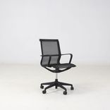 Begagnad stol med hjul Ergo 285 från DPJ Workspace i svart. Mått: Justerbar sitthöjd 42–50 cm, bredd 59 cm och djup 56 cm. 