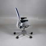 Steelcase Think begagnad kontorsstol grå/blå