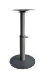 Begagnat grått pelarstativ från Kinnarps med justerbar höjd. Mått: Höjd 67-105 cm x Bredd 60 cm x Djup 60 cm. 