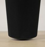 Begagnad balanspall Stand-up från Wilkhahn i svart. Mått: Höjd 65 cm och bredd 30 cm.  