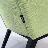 Begagnad fåtölj Lazy från Swedese i grönt. Mått: Bredd: 71 cm, Djup: 77 cm, Höjd: 78 cm, Sitthöjd: 45 cm. 